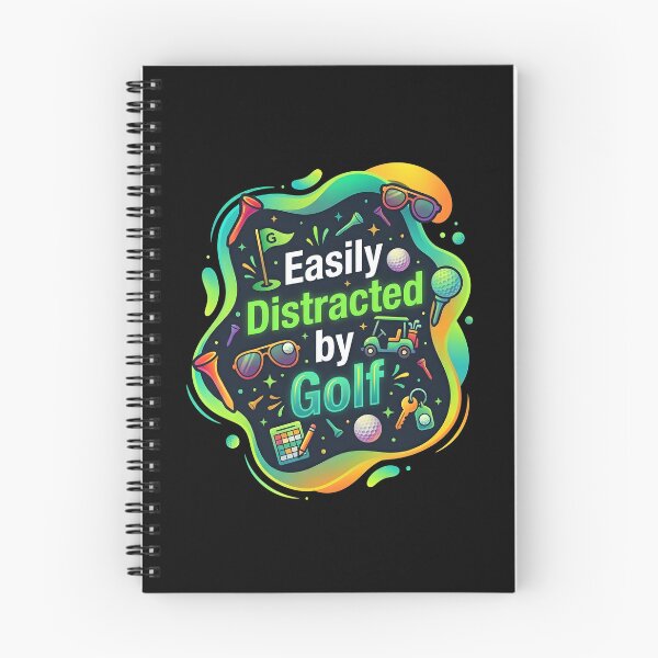 Item preview, Easily distracted by golf | Golf designed and sold by SocialStaticz.