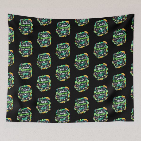 Item preview, Easily distracted by golf | Golf designed and sold by SocialStaticz.