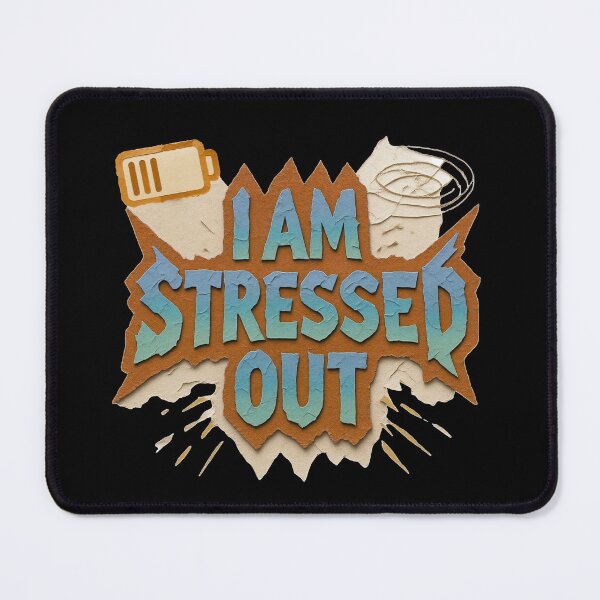 Item preview, I AM STRESSED OUT - beige designed and sold by Stefrait-7.