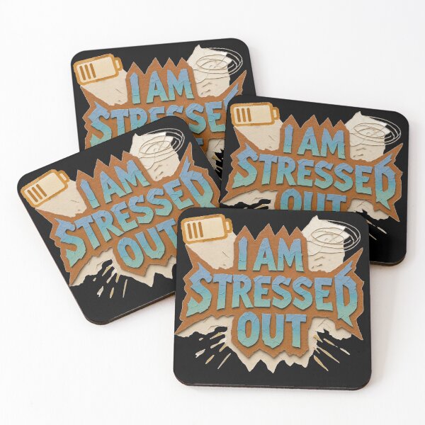 Item preview, I AM STRESSED OUT - beige designed and sold by Stefrait-7.