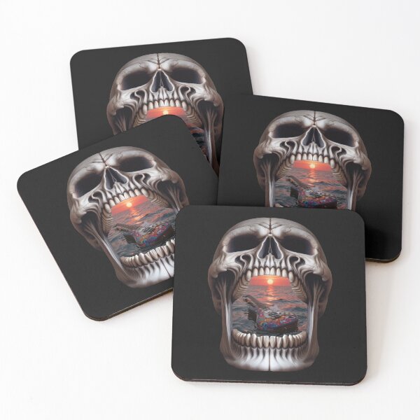 Item preview, A guitar serenade of rock music by a skull designed and sold by Kimenta Fashion.