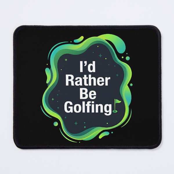 Item preview, I'd rather be golfing | Golf designed and sold by SocialStaticz.