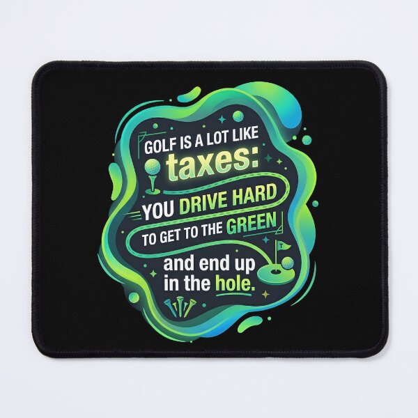 Item preview, Golf is a lot like taxes | Golf designed and sold by SocialStaticz.