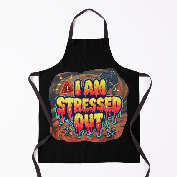 Item preview, I AM STRESSED OUT - yellow orange designed and sold by Stefrait-7.
