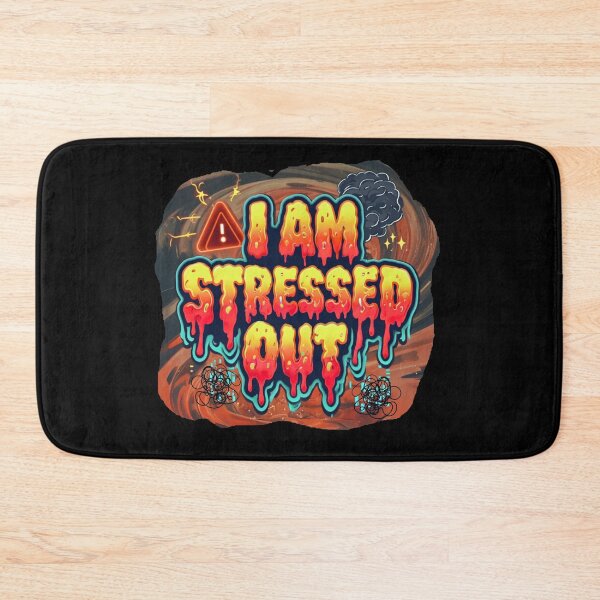 Item preview, I AM STRESSED OUT - yellow orange designed and sold by Stefrait-7.