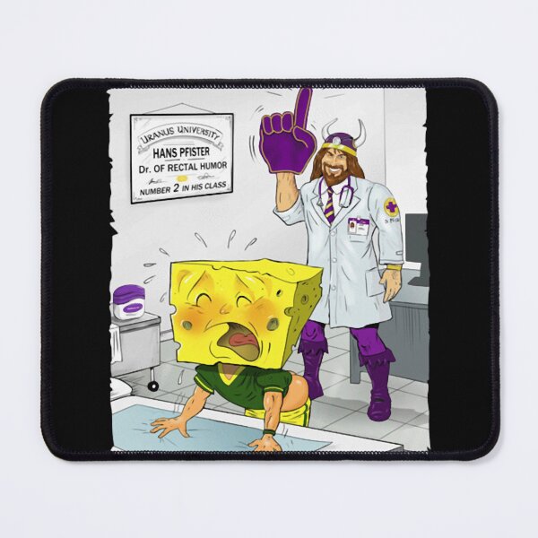 Item preview, Minnesota Vikings Fans - Kings of the North vs Cheese Quality Control designed and sold by Balkadeer1031.