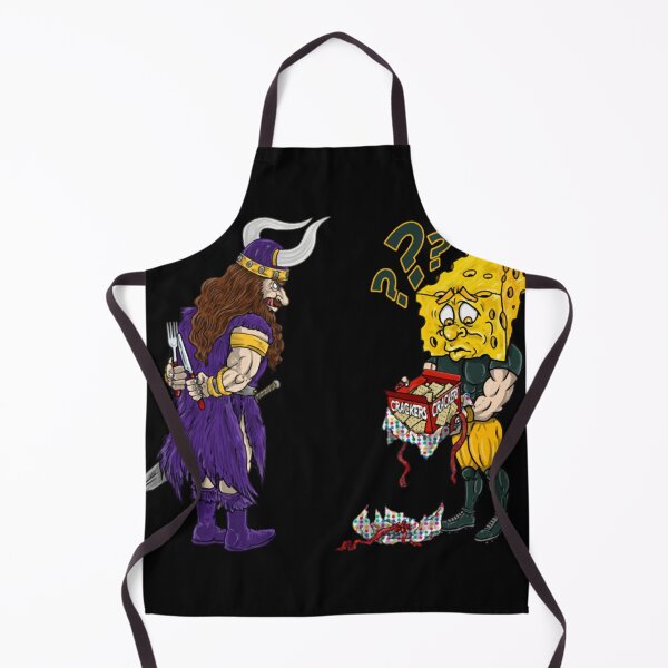 Item preview, Minnesota Vikings Fans - Kings of the North vs Cheesy Dinner Guests designed and sold by Balkadeer1031.