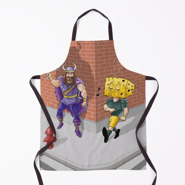 Item preview, Minnesota Vikings Fans - Kings of the North vs Cheesy Opponent.  designed and sold by Balkadeer1031.