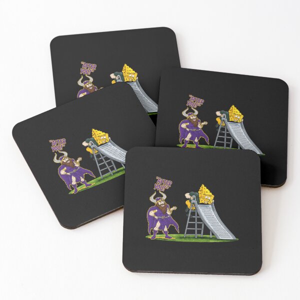 Item preview, Minnesota Vikings Fans - Kings of the North vs Cheesy Playmates designed and sold by Balkadeer1031.