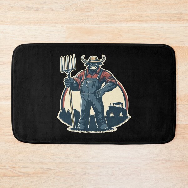Item preview, Bull Farmer Farming Tractor designed and sold by titanosdesign.