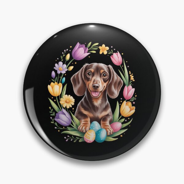 Item preview, Cute Dachshund Easter Day Wiener Weiner Easter Egg designed and sold by FaithAbbott.