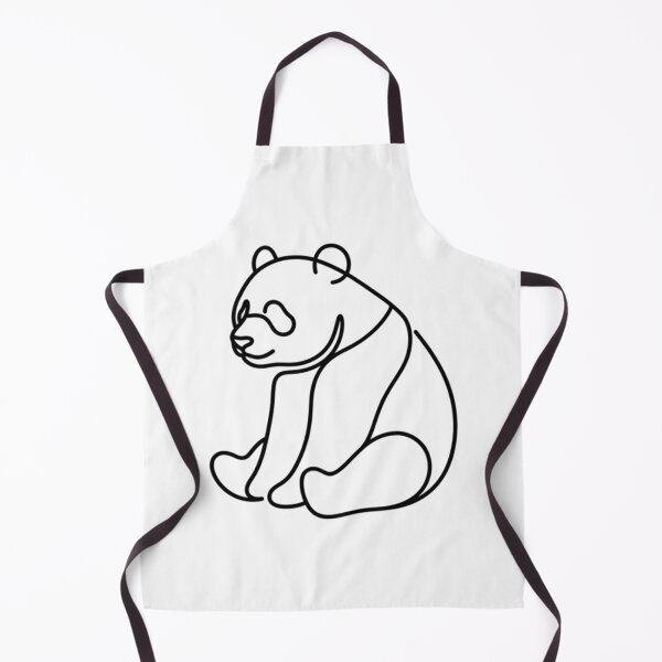 Item preview, Minimalist panda single line art designed and sold by AlanyaArtX.