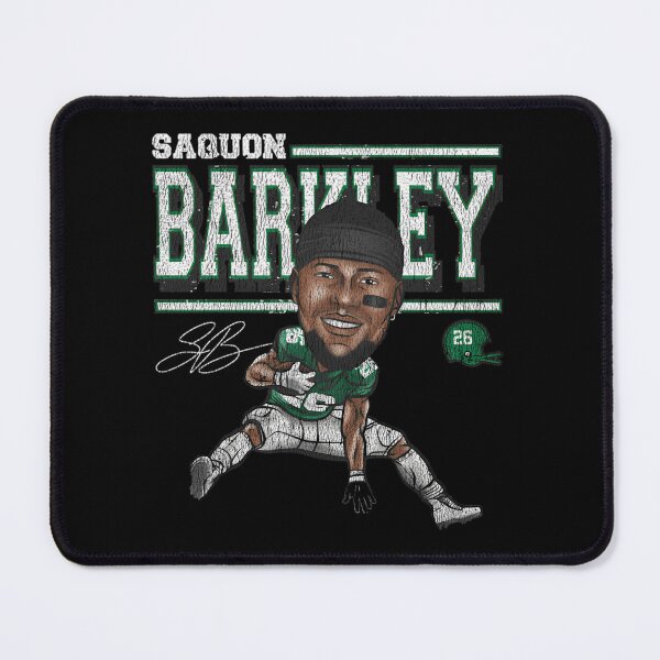 Item preview, Saquon Barkley Cartoon designed and sold by adelsebaey1.