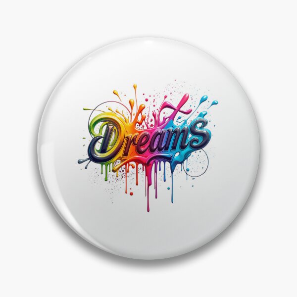Item preview, Dream text paint drips designed and sold by TanyaLovus.