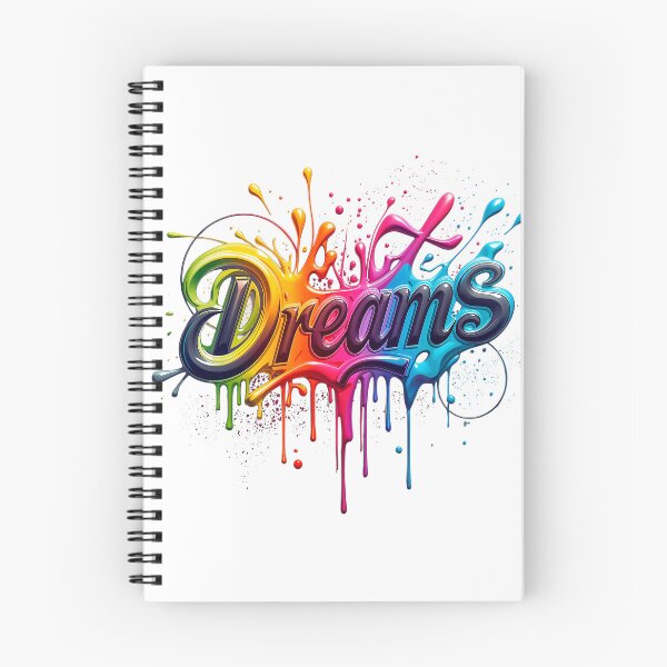 Item preview, Dream text paint drips designed and sold by TanyaLovus.