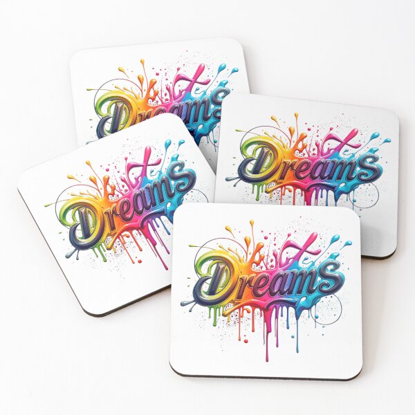 Item preview, Dream text paint drips designed and sold by TanyaLovus.