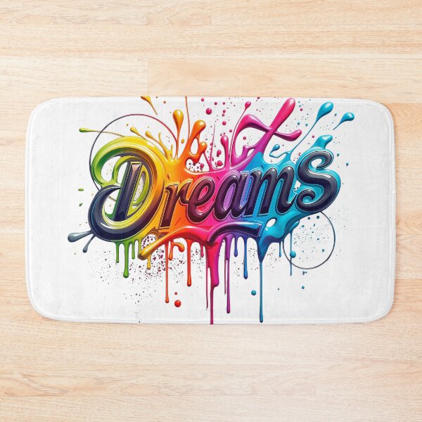 Item preview, Dream text paint drips designed and sold by TanyaLovus.