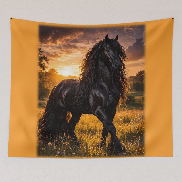 Item preview, Horse in the evening light designed and sold by Spirit75.