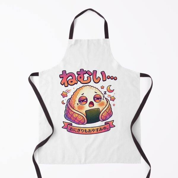 Item preview, Sleepy Kawaii Onigiri T-Shirt – Cute Japanese Rice Ball Night Aesthetic | Cozy Anime Food Graphic Tee designed and sold by Sushikidsntod.