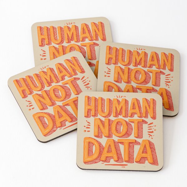 Item preview, Human not Data Signal designed and sold by Basajaun Studio.