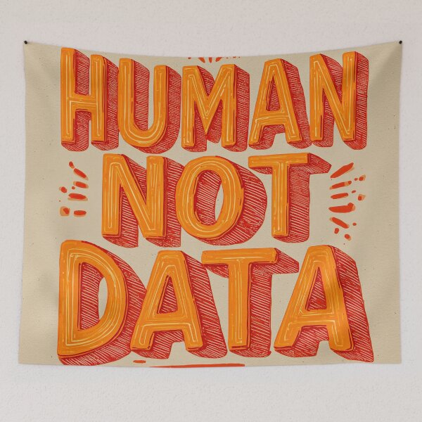 Item preview, Human not Data Signal designed and sold by PlanetBPop.