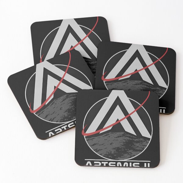 Item preview, Artemis 2 2026 Lunar Mission Inspired Space Emblem designed and sold by SwanAgency.
