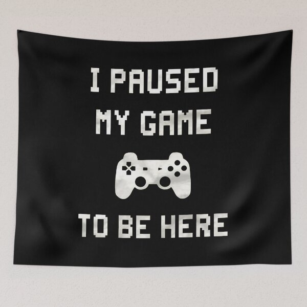 Item preview, I Paused My Game To Be Here Controller designed and sold by OlyvieArt.