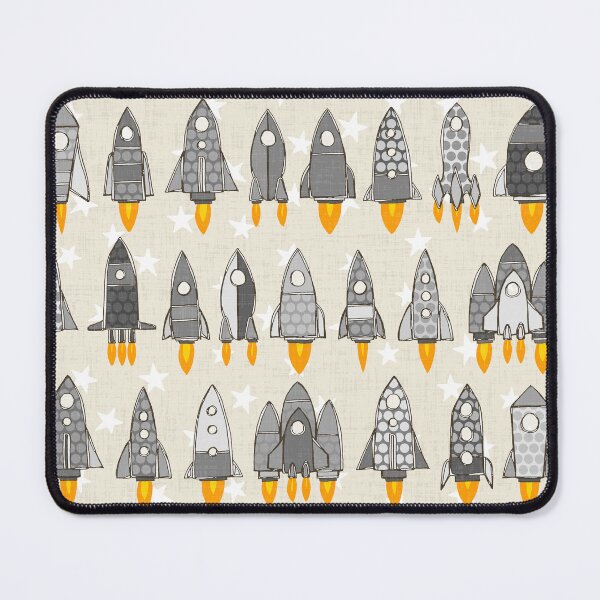 Item preview, retro rockets mono designed and sold by scrummy.