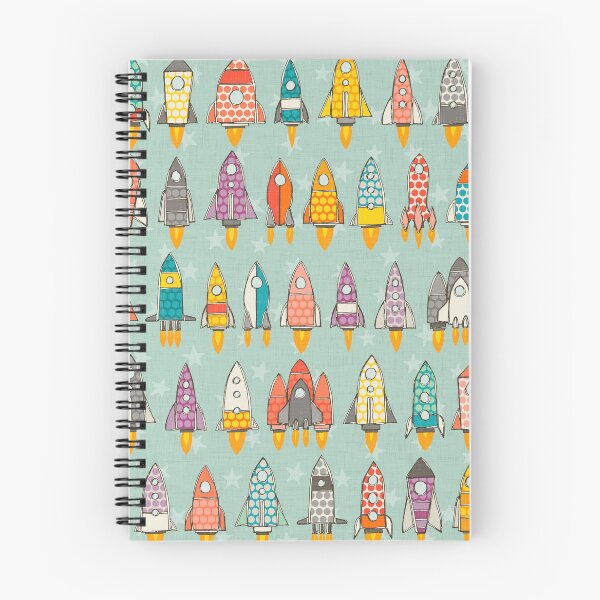 Item preview, retro rockets mint designed and sold by scrummy.