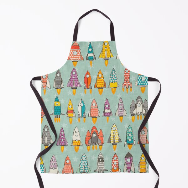 Item preview, retro rockets mint designed and sold by scrummy.