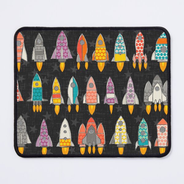 Item preview, retro rockets graphite designed and sold by scrummy.