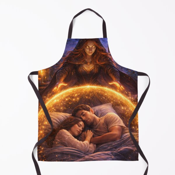 Item preview, Magical Protection Love Fantasy Couple Art designed and sold by KnitOfShadoF.