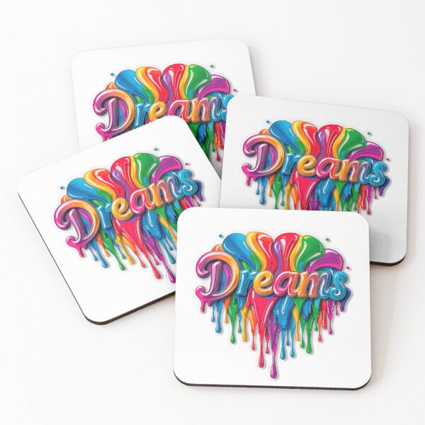 Item preview, Dream text paint drips designed and sold by TanyaLovus.