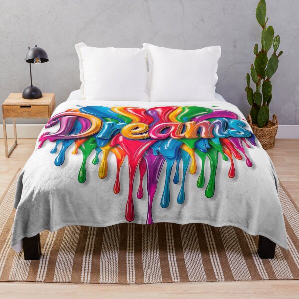 Item preview, Dream text paint drips designed and sold by TanyaLovus.