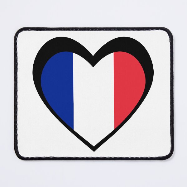 Item preview, Black heart France flag designed and sold by The Best Designs.