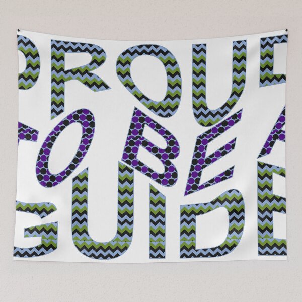 Item preview, Proud To Be A Guide Wavy Text designed and sold by TheIconSmith.