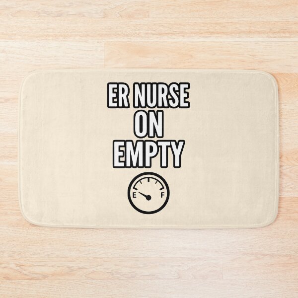 Item preview, ER Nurse On Empty Funny Burnout Gift for Healthcare Staff Design designed and sold by Dantin.