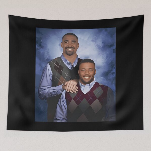 Item preview,  Philadelphia Football Jalen Hurts Saquon Barkley Step Brothers designed and sold by SwanAgency.