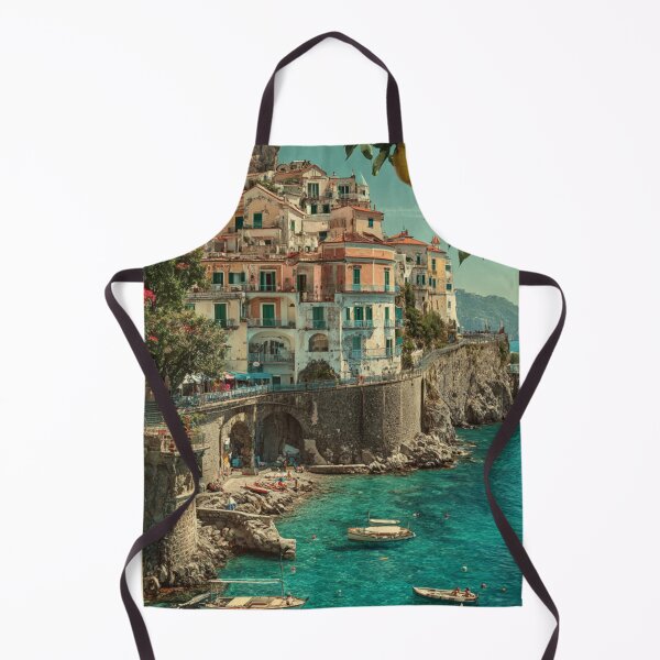 Item preview, Retro Travel Amalfi designed and sold by 92wisdom.