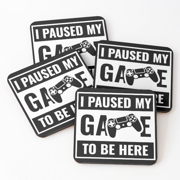 Item preview, I Paused My Game To Be Here Gamer T-Shirt designed and sold by OlyvieArt.