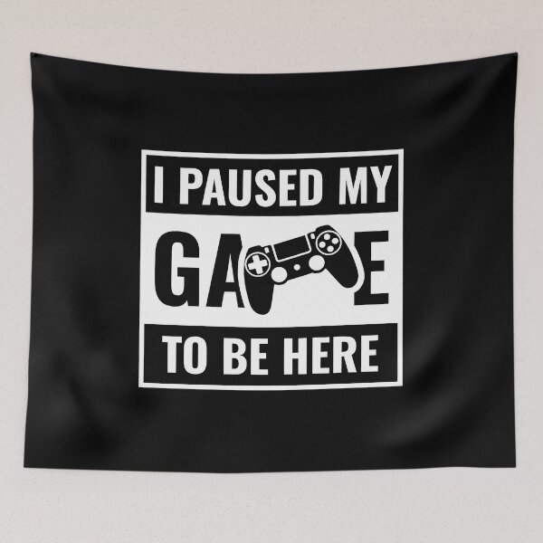 Item preview, I Paused My Game To Be Here Gamer T-Shirt designed and sold by OlyvieArt.