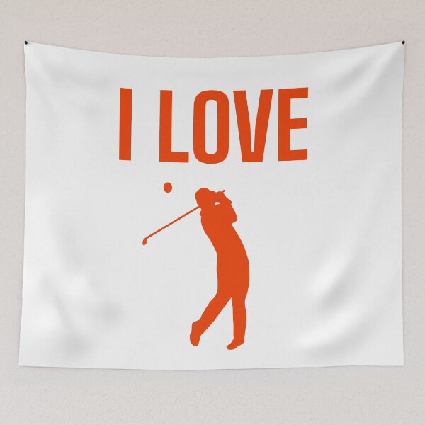 Item preview, I Love Golf designed and sold by ZooStateofMind.