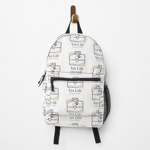 Item preview, Luxury Boho Vet Life Bag - Saving Lives Daily Floral Medical Art designed and sold by batoot1.