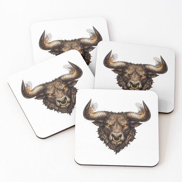 Item preview, Taurus Zodiac Bull – Detailed Astrology Design – Minimal No Text Taurus Artwork designed and sold by Szapeee.