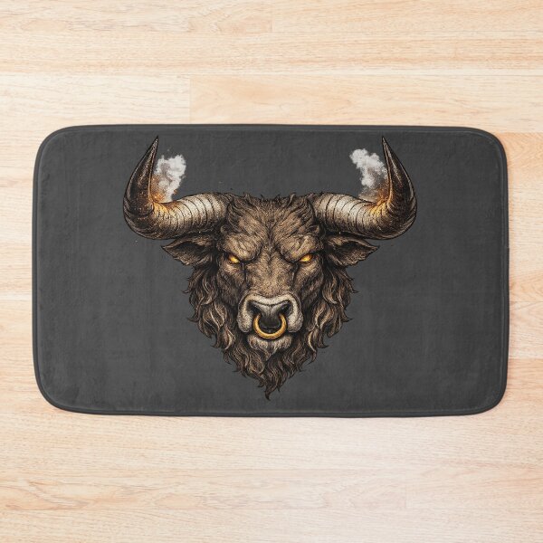 Item preview, Taurus Zodiac Bull – Detailed Astrology Design – Minimal No Text Taurus Artwork designed and sold by Szapeee.