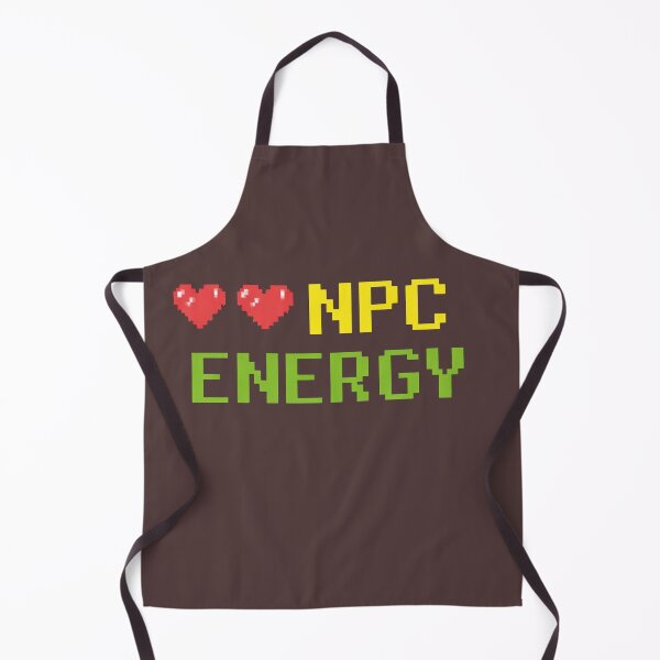 Item preview, NPC Energy Funny Gamer Pixel Design designed and sold by Hoffmann-Shop.