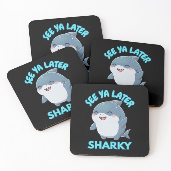 Item preview, See Ya Later Sharky designed and sold by Nature's Chibis.
