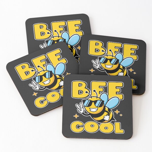 Item preview, Bee Cool Funny Cartoon Bee Cute Positive Vibes designed and sold by Infinitee8hirts.