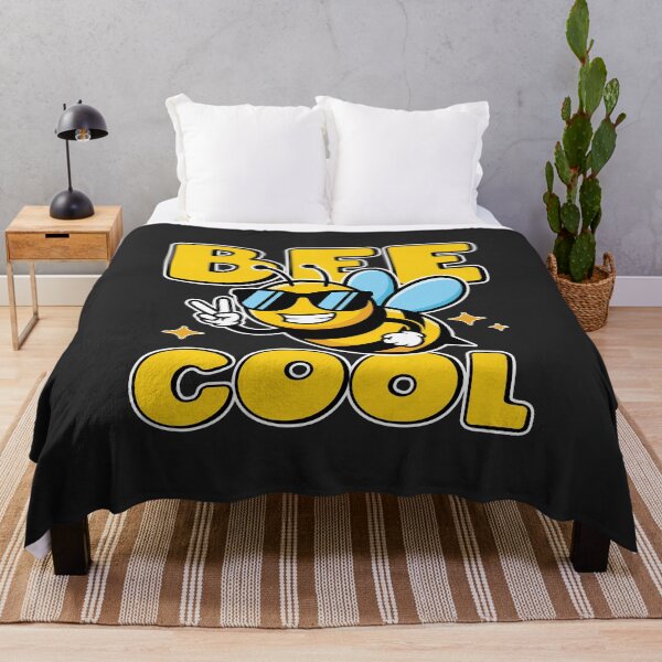 Item preview, Bee Cool Funny Cartoon Bee Cute Positive Vibes designed and sold by Infinitee8hirts.