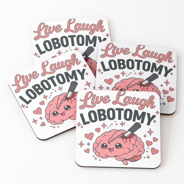 Item preview, Live Laugh Lobotomy - Pastel Goth Brain designed and sold by JossDesign15.